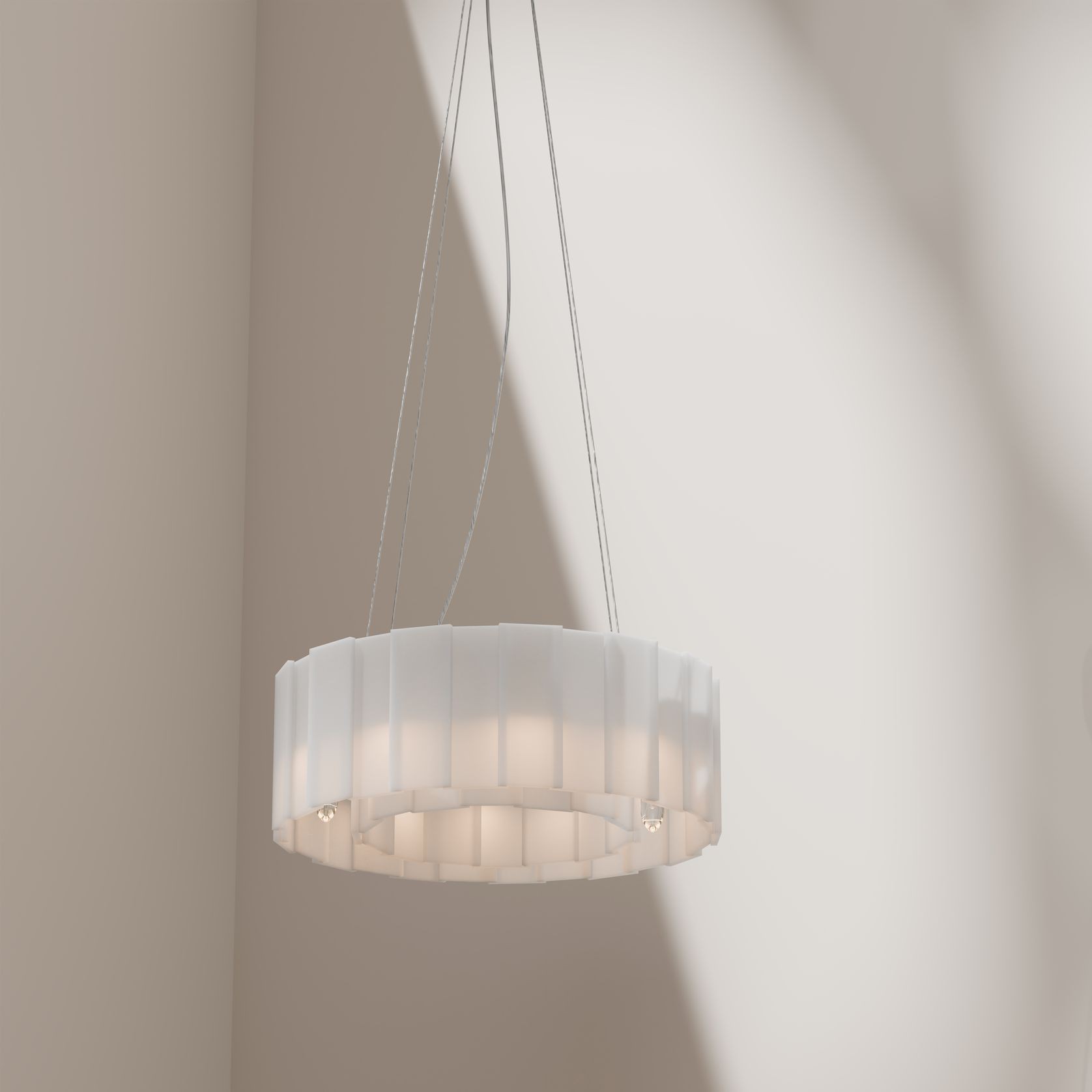 Mirage Alabaster Stone Chandelier gallery detail image