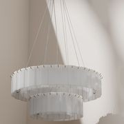 Mirage Alabaster Stone Chandelier gallery detail image
