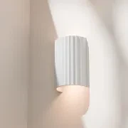 Munia Fluted Gypsum Customisable Light gallery detail image