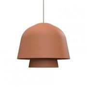 Okina Double Suspension Clay Pendant gallery detail image