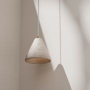 Orville Natural Travertine Light gallery detail image