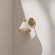 Orville Natural Travertine Light gallery detail image