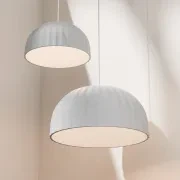 Rachis Textured Dome Shaped Pendant Light gallery detail image