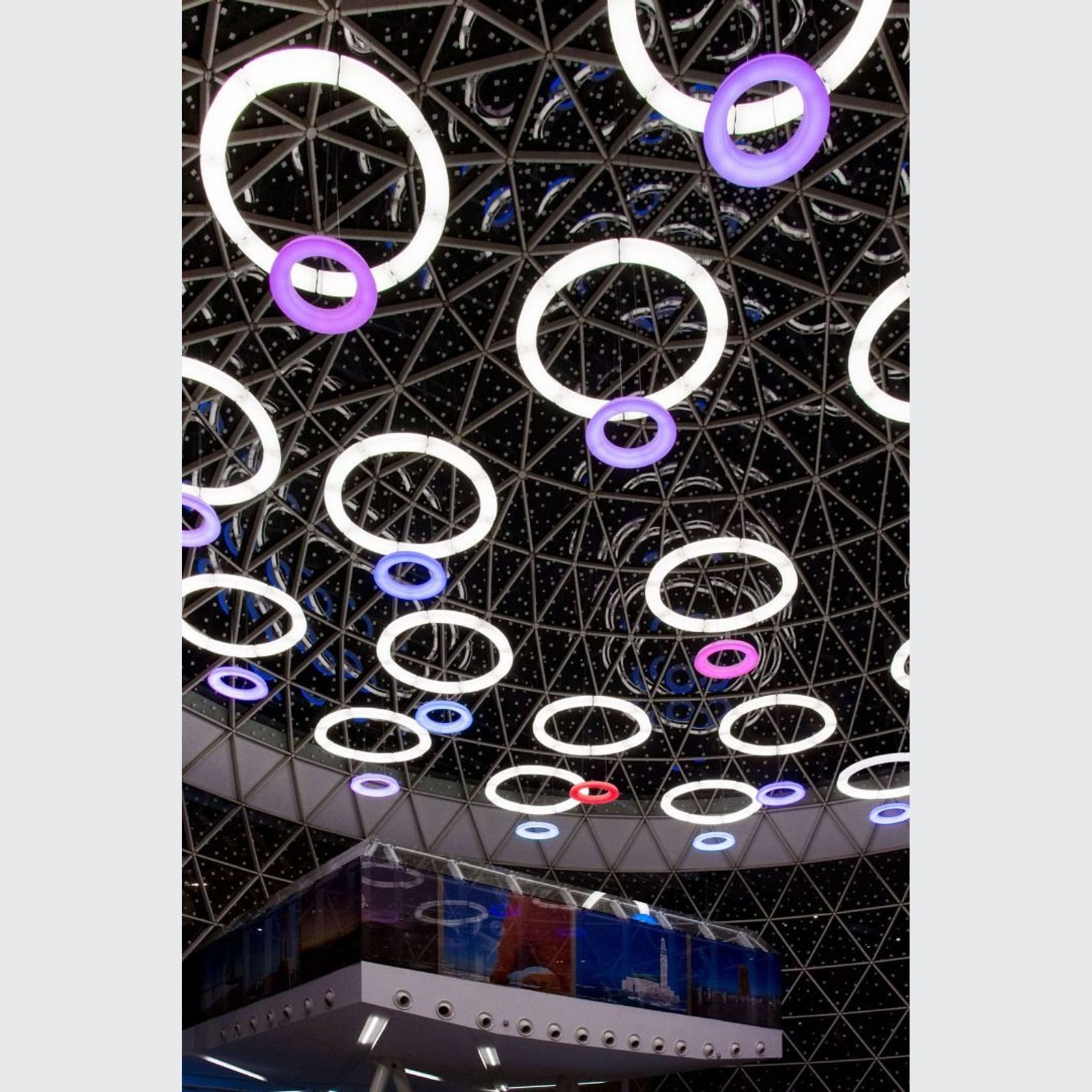 CIRCULAR POL XXL Suspended Pendant by Martinelli Luce gallery detail image