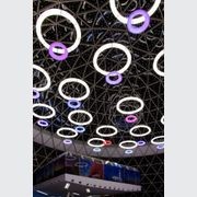 CIRCULAR POL XXL Suspended Pendant by Martinelli Luce gallery detail image