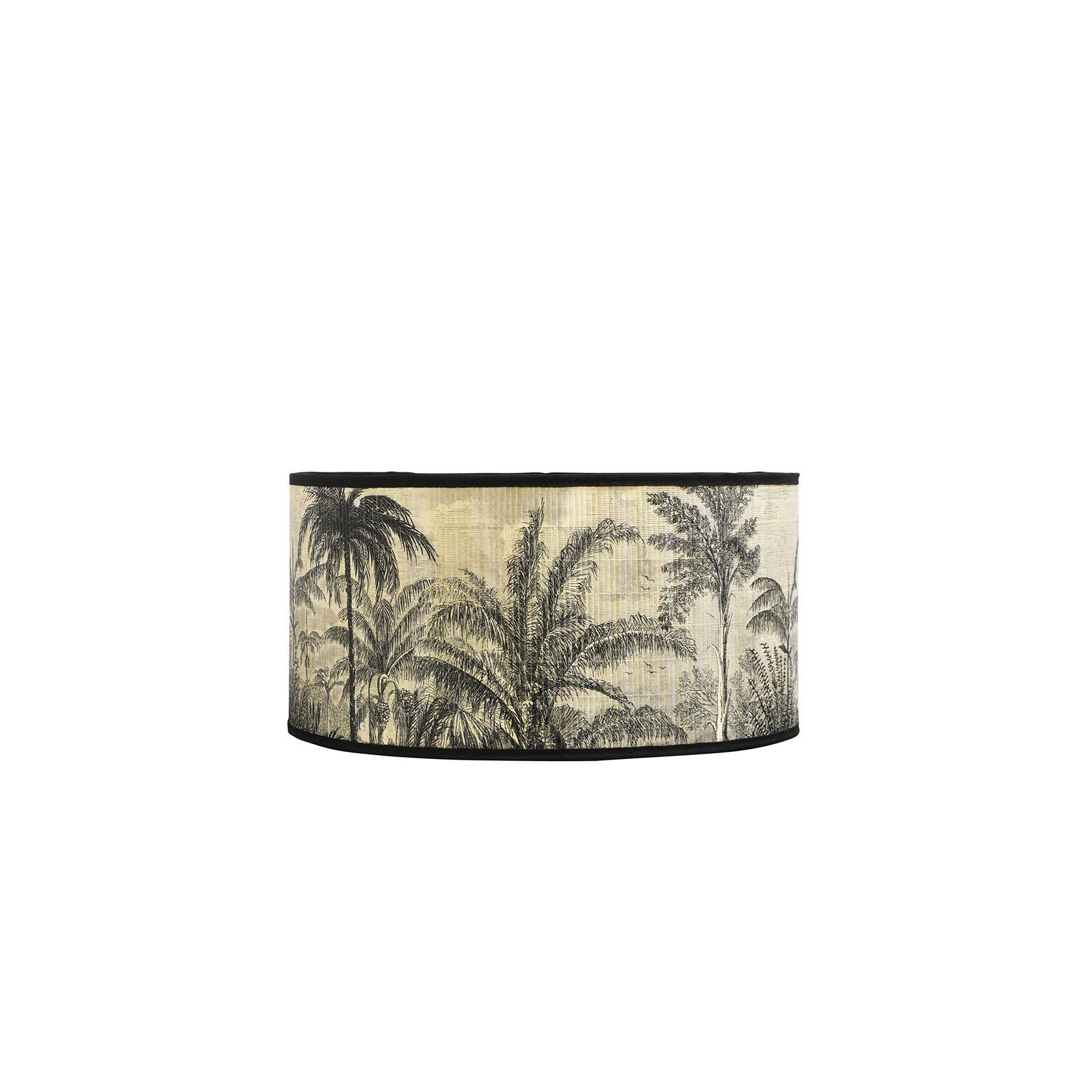 Tree Tops Round Bamboo Lampshade gallery detail image