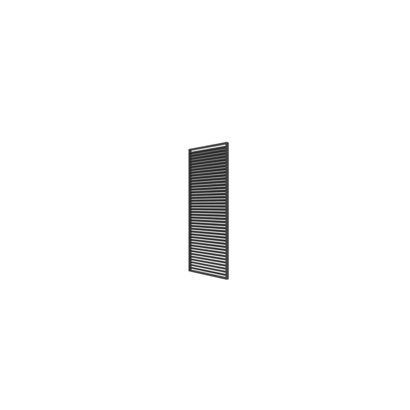 Louvred Pergola Louvre Roof Shutter Wall Dark Grey gallery detail image