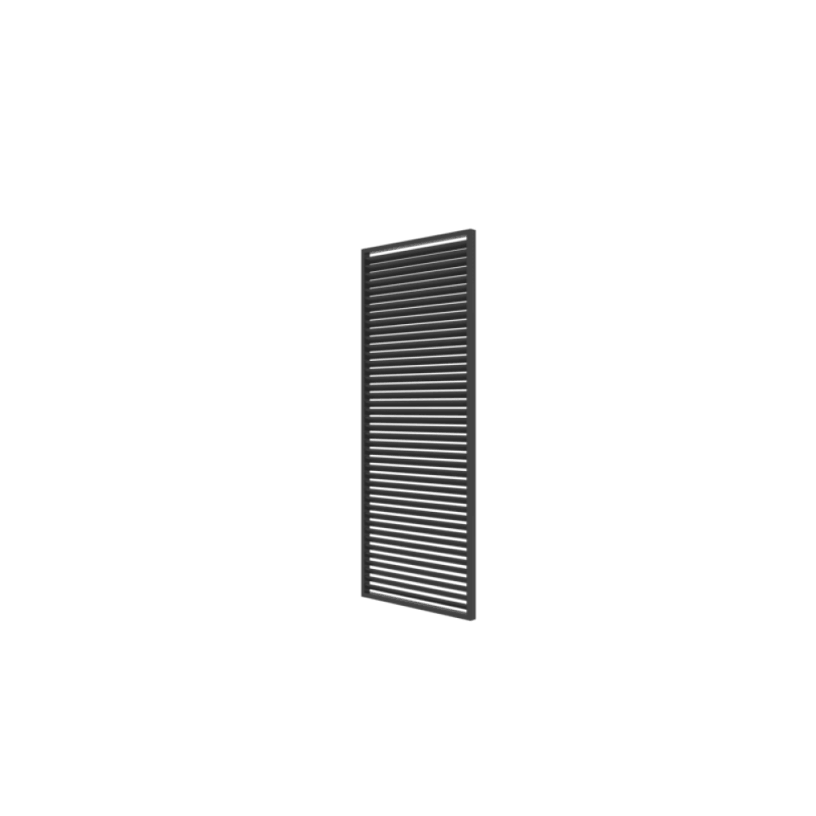 Louvred Pergola Louvre Roof Shutter Wall Dark Grey gallery detail image