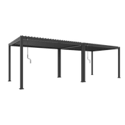 Louvred Pergola Louvre Roof Dark Grey | DTP-LR0307-GY gallery detail image