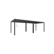 Louvred Pergola Louvre Roof Dark Grey | DTP-LR0308-GY gallery detail image