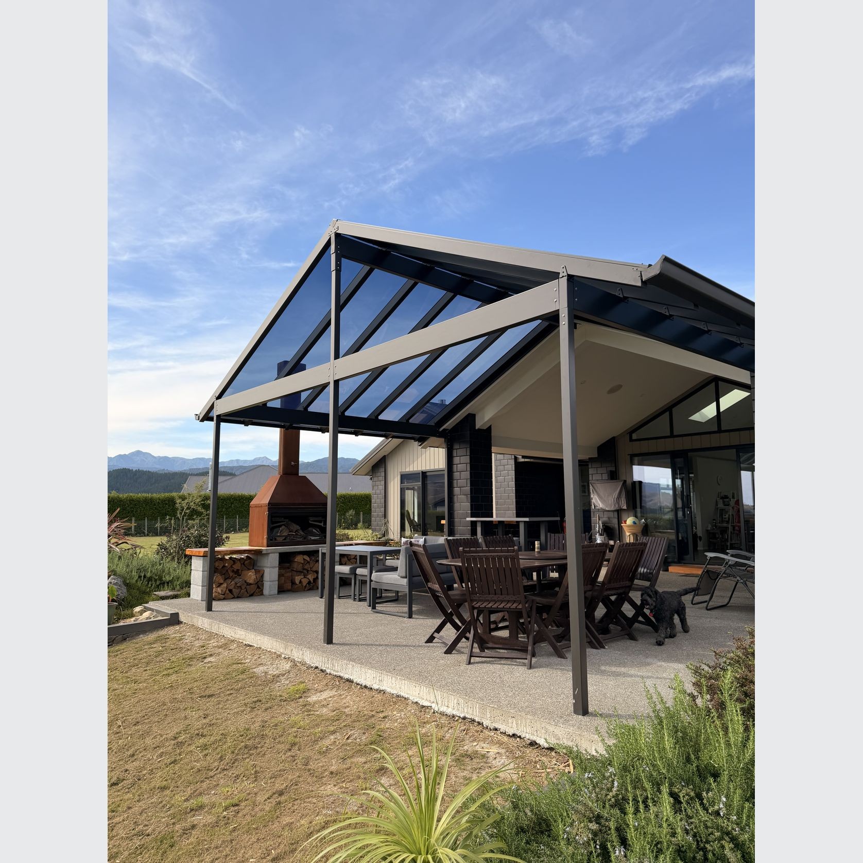 Archgola Gable Linear Pergola gallery detail image