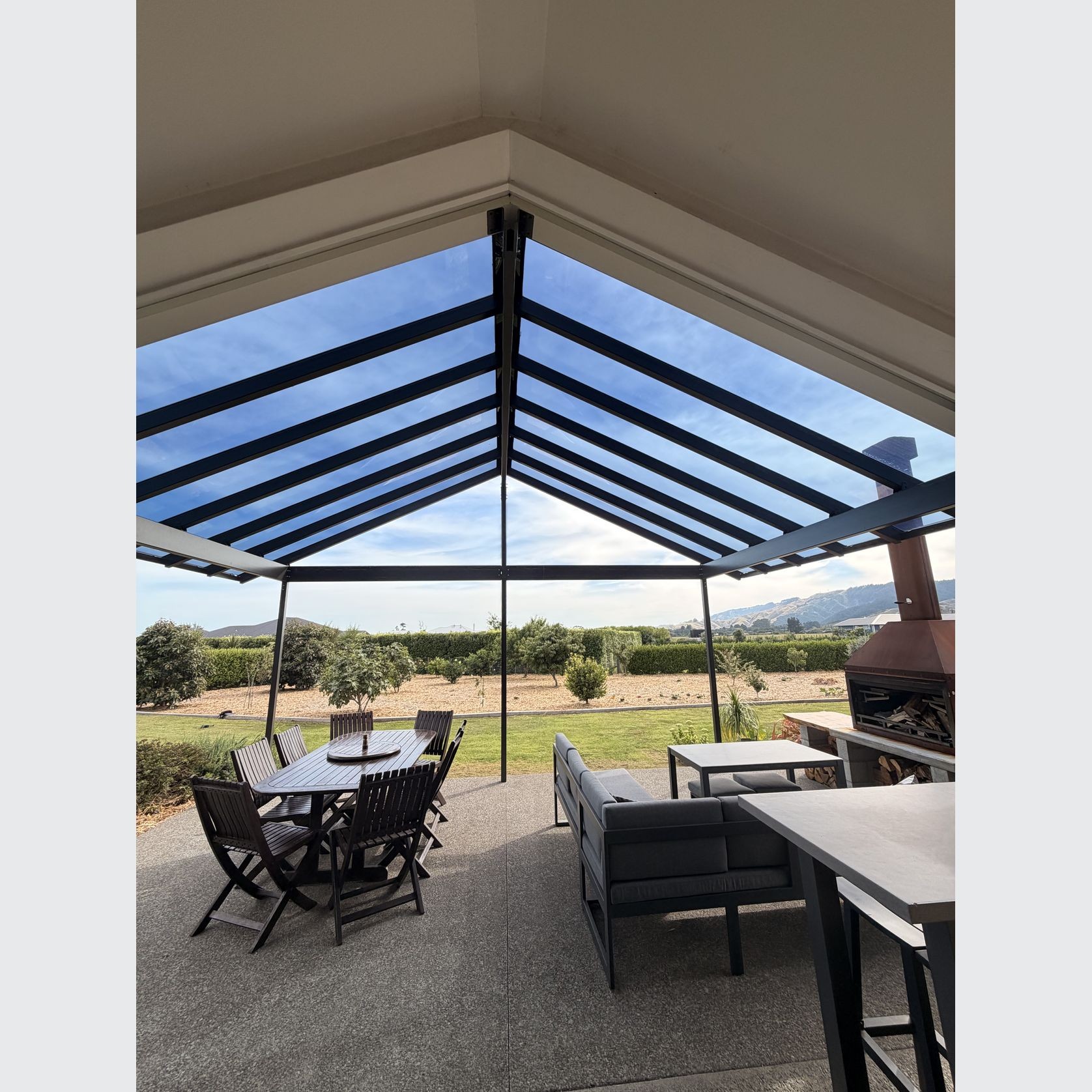 Archgola Gable Linear Pergola gallery detail image
