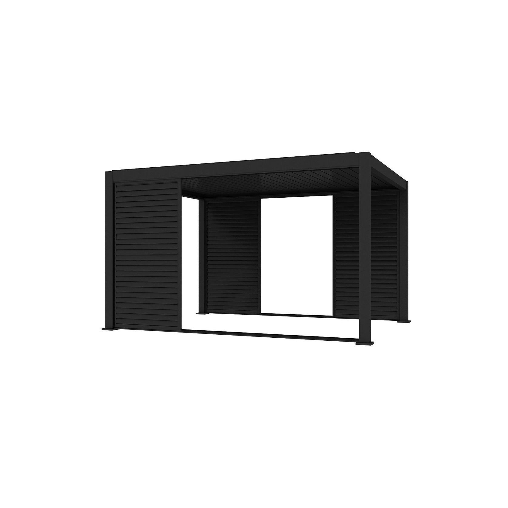 Baltic Wall Mounted Pergola Shutter Sliding Door gallery detail image