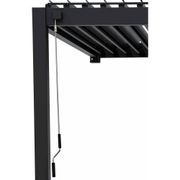 Louvred Pergola Louvre Roof Dark Grey | DTP-LR0307-GY gallery detail image