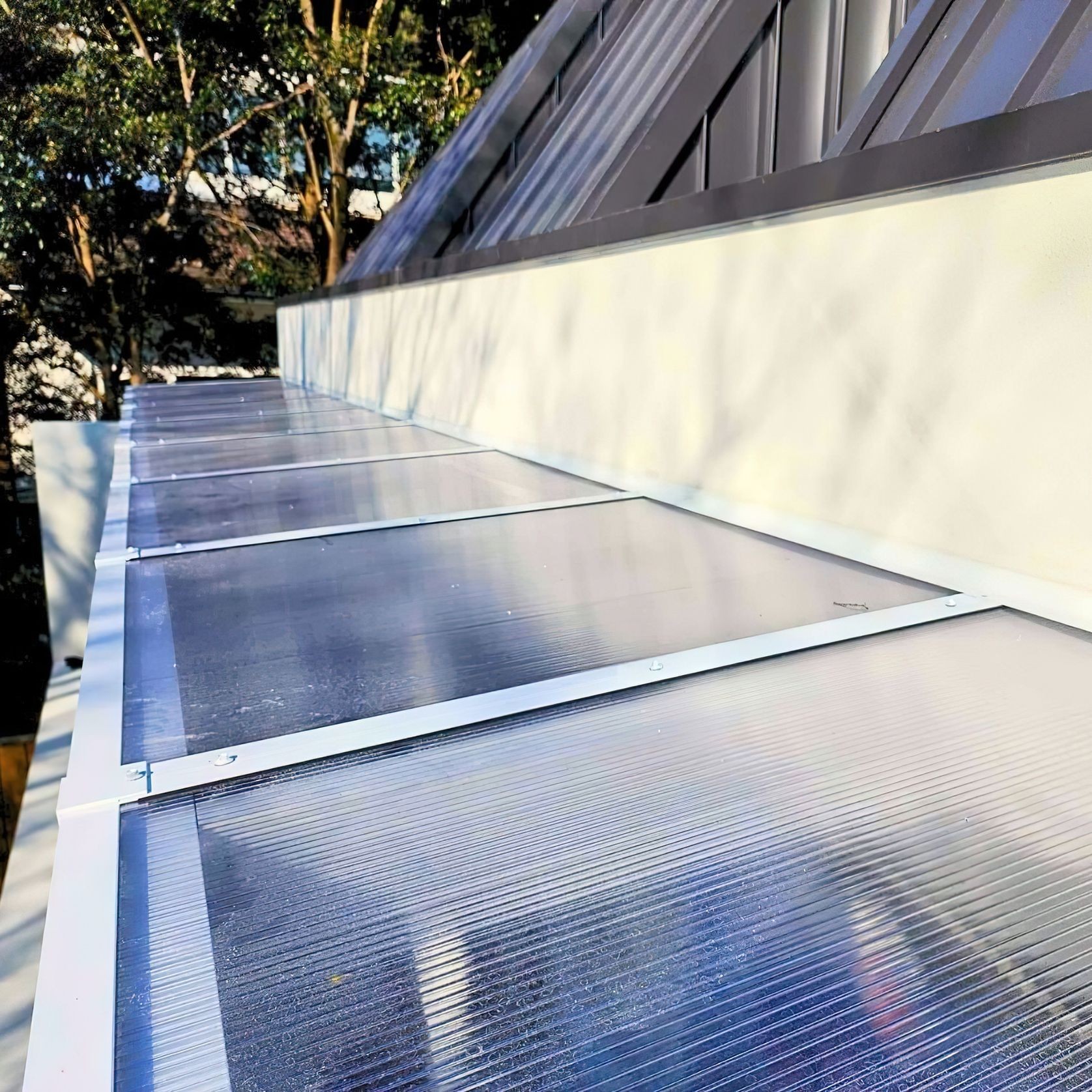 Polycarbonate Pergola Roof System gallery detail image