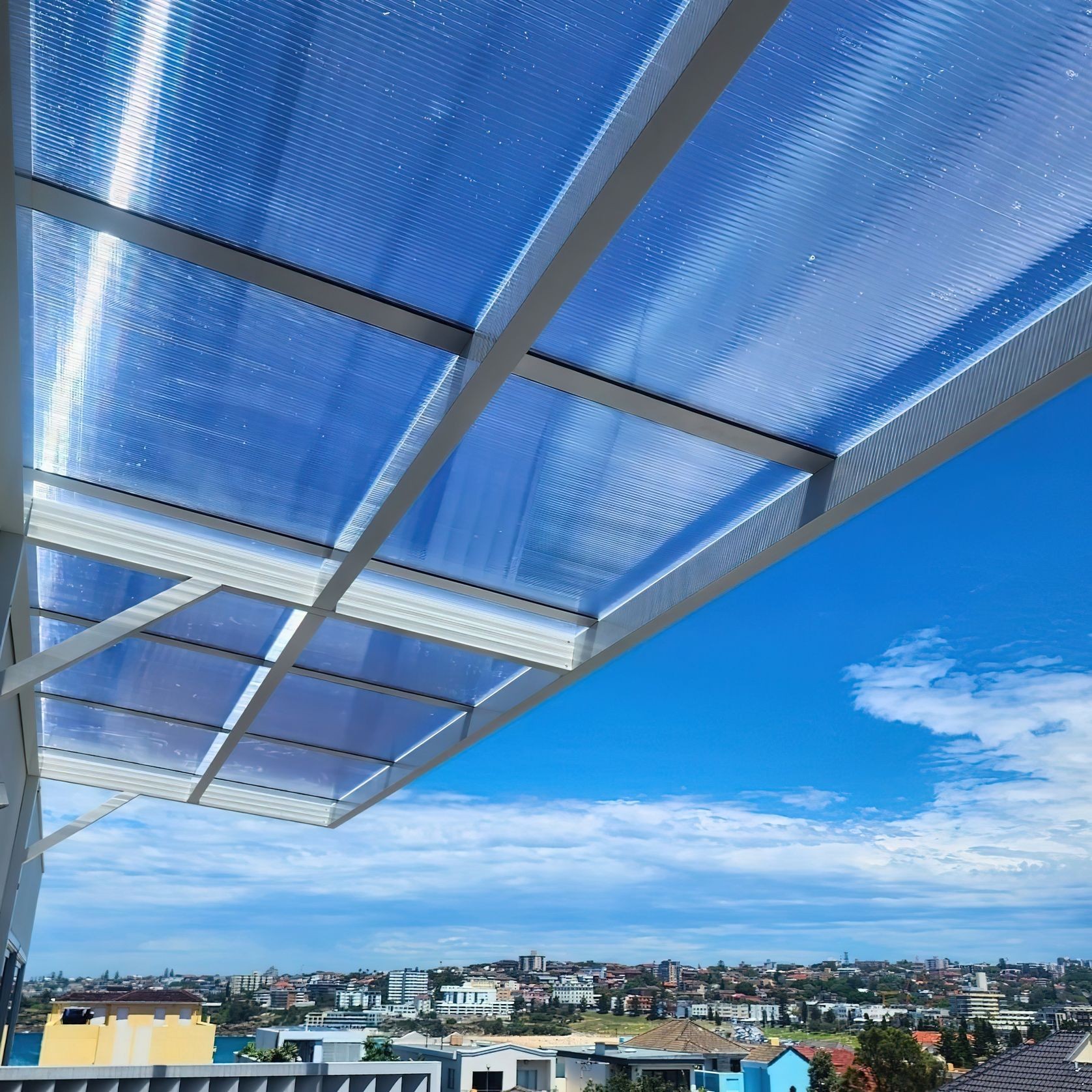 Polycarbonate Pergola Roof System gallery detail image