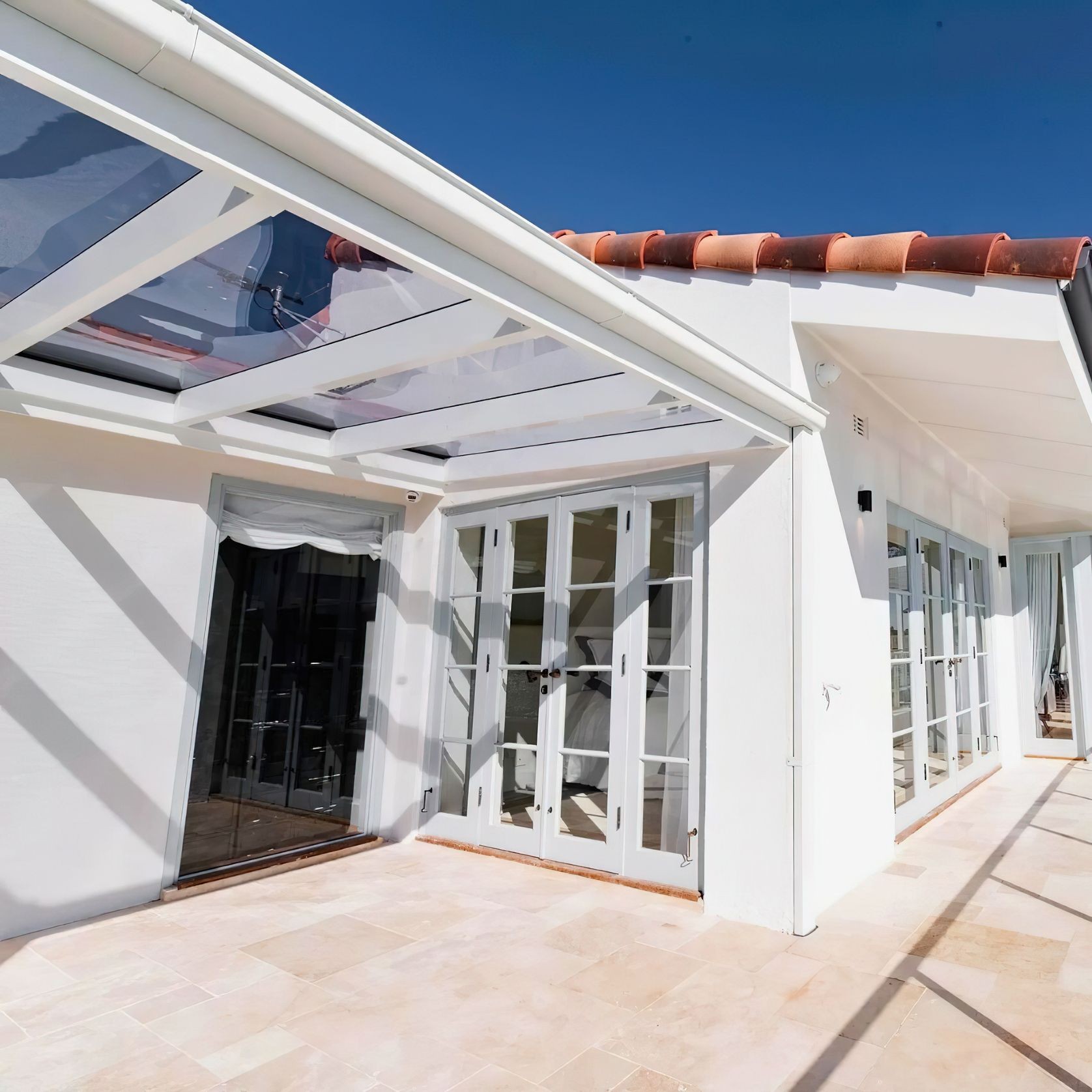 Polycarbonate Pergola Roof System gallery detail image