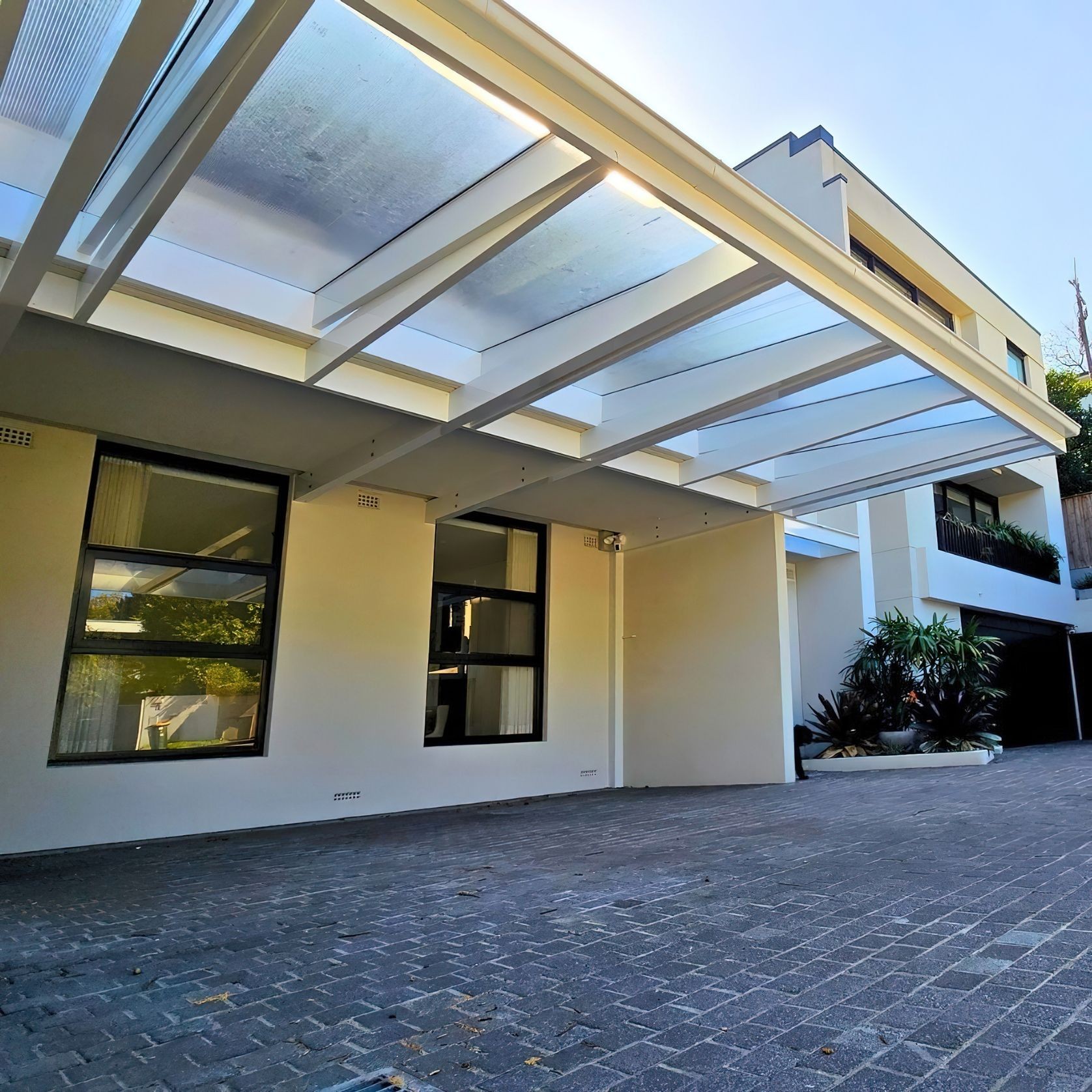 Polycarbonate Pergola Roof System gallery detail image