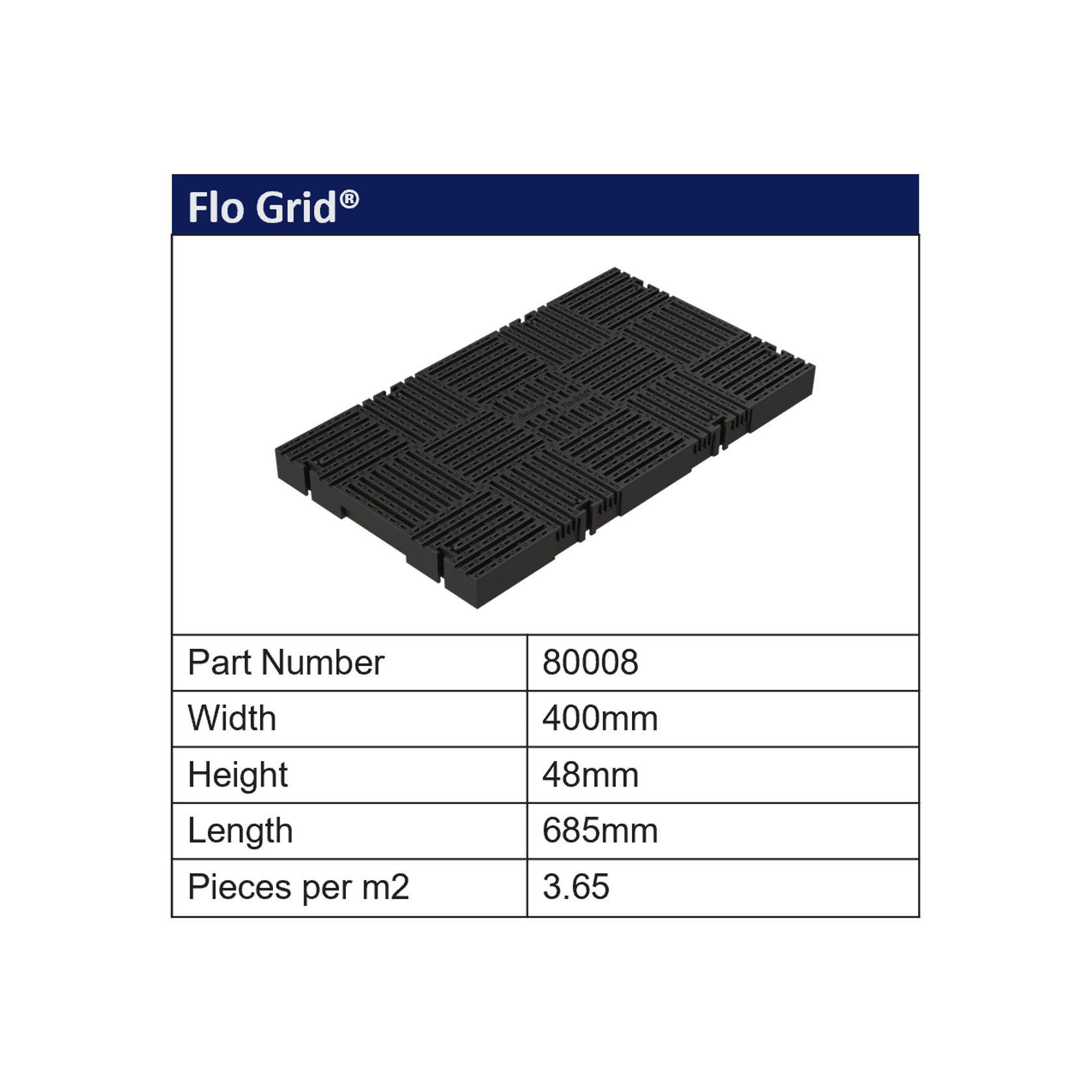 Permeable Grid Structure - Flo-Grid® by Atlantis gallery detail image