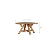 Caturra Teak Round Outdoor Dining Table gallery detail image