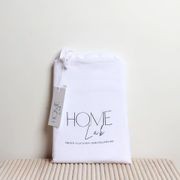 100% French Flax Linen Euro Pillowcase - White gallery detail image