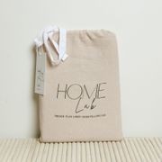 100% French Flax Linen Euro Pillowcase - Latte gallery detail image