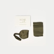 100% Pure Silk Gift Set- Olive gallery detail image