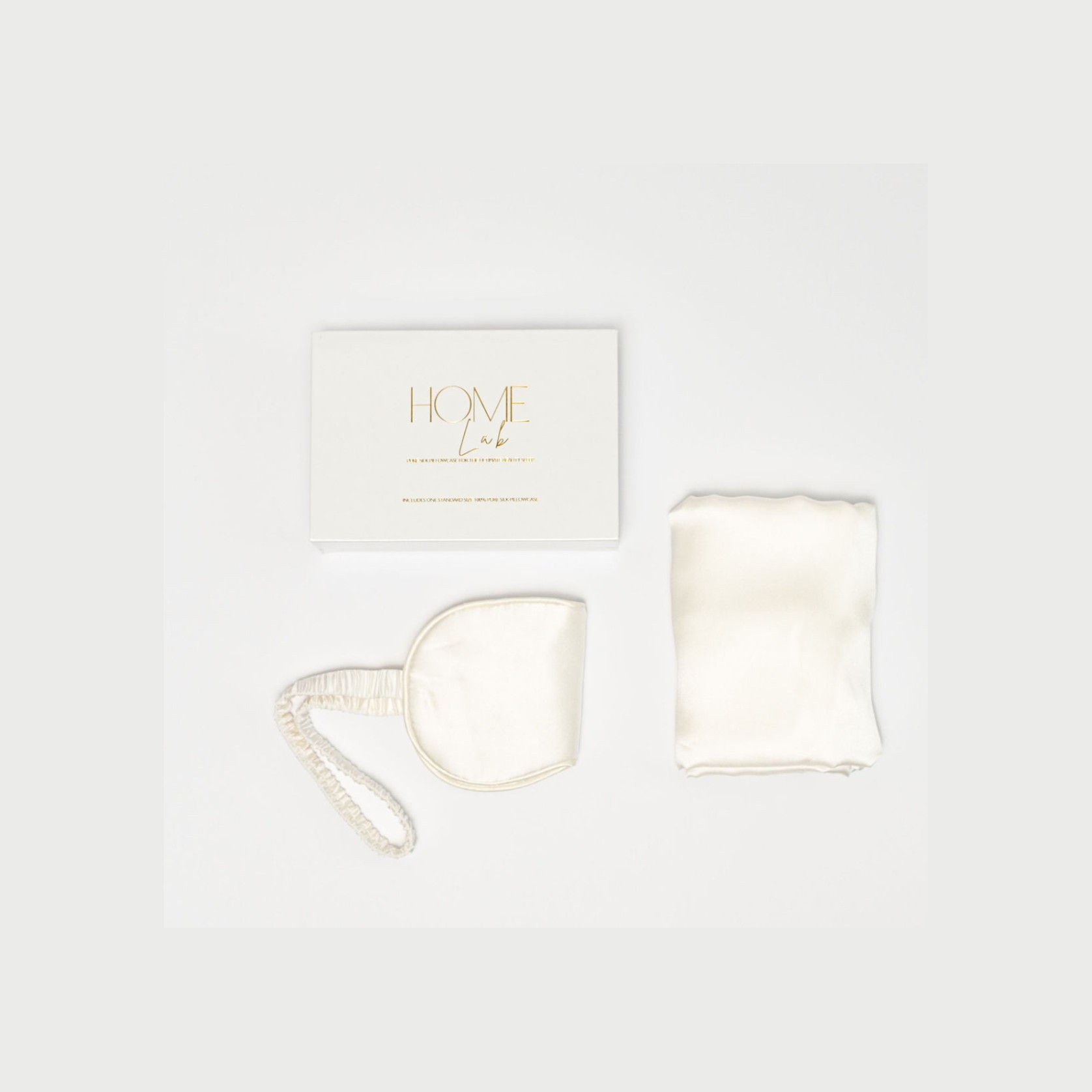 100% Pure Silk Gift Set- Milk gallery detail image