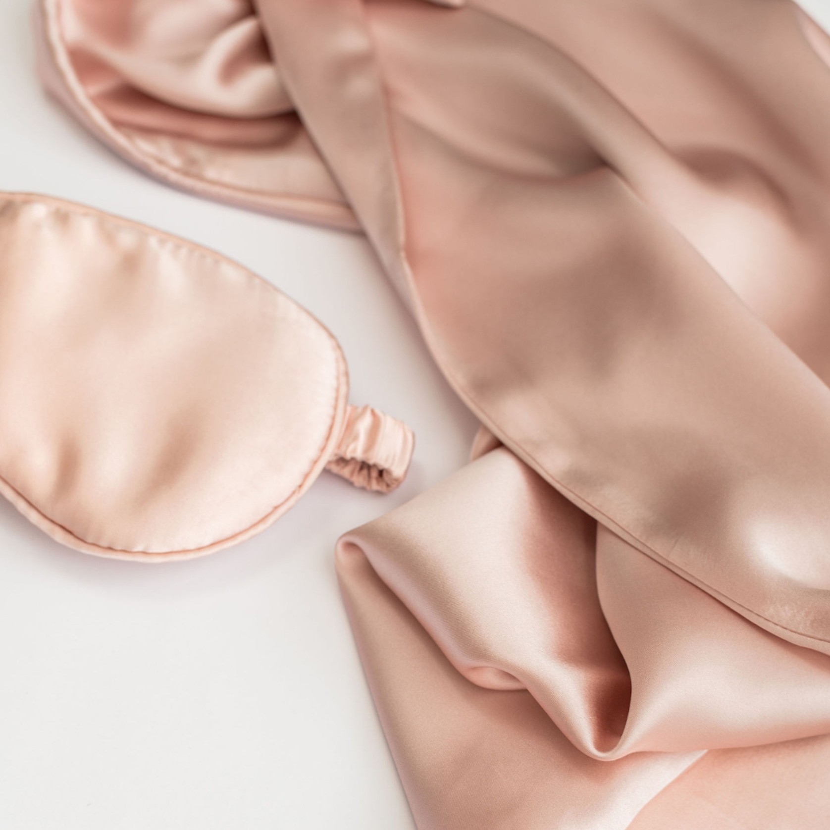 100% Pure Silk Gift Set- Blush gallery detail image