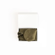 100% Pure Silk Gift Set- Olive gallery detail image