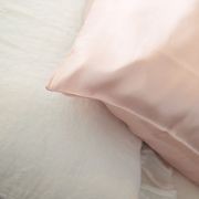 100% Pure Silk Pillowcase - Blush gallery detail image