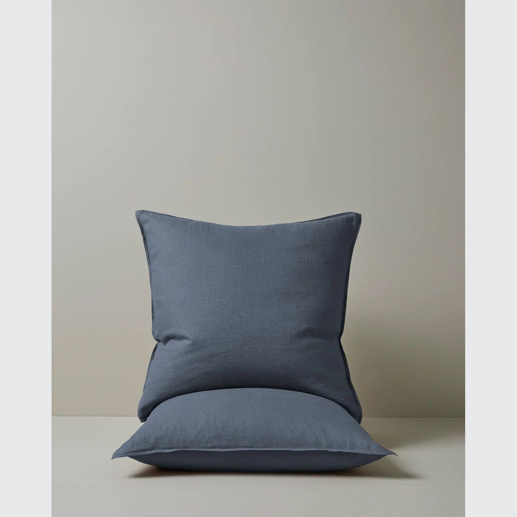 Ravello Pillowcase Pair - Denim | Standard, King or Euro Size gallery detail image
