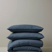 Ravello Pillowcase Pair - Denim | Standard, King or Euro Size gallery detail image