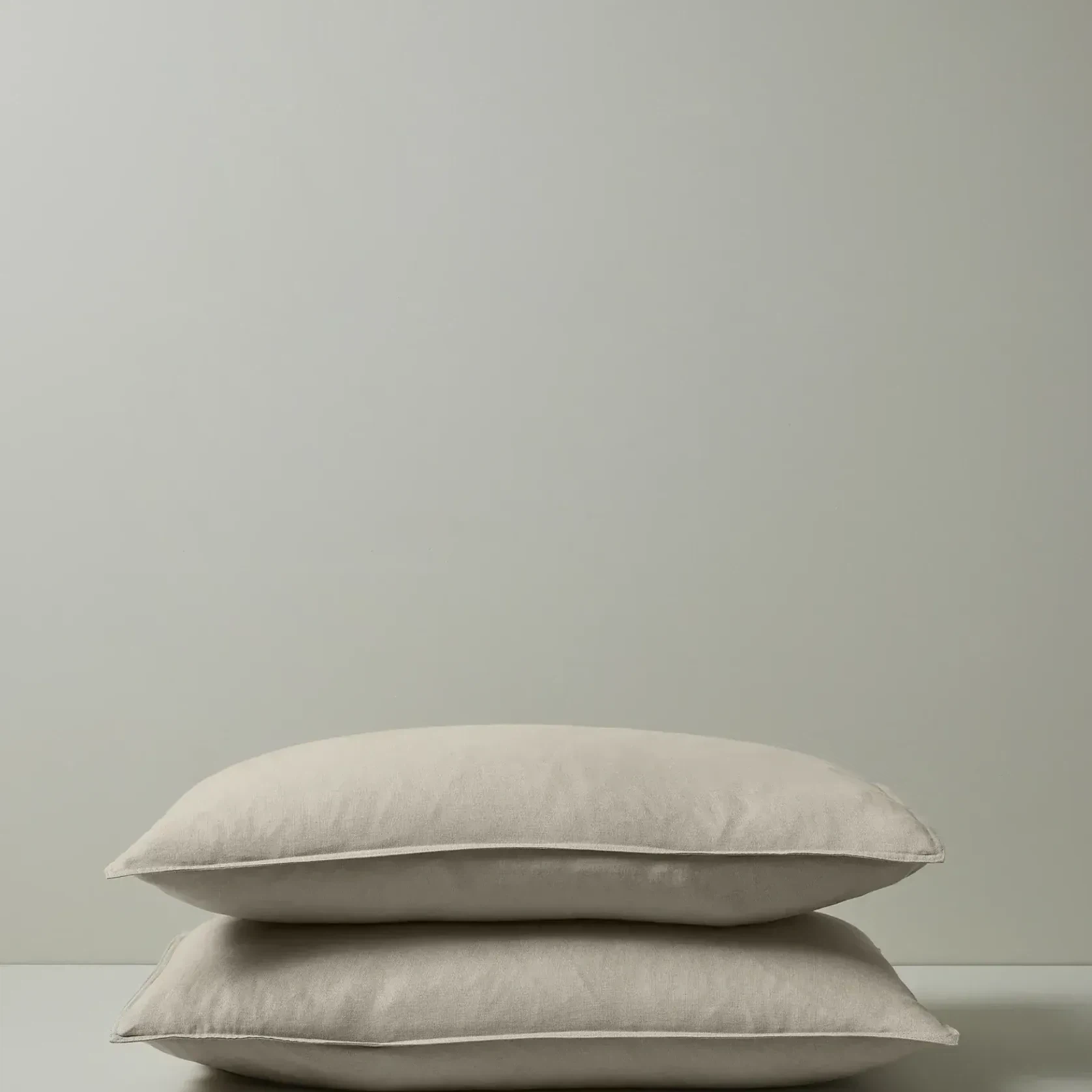 Ravello Pillowcase Pair - Bone | Standard, King or Euro Size gallery detail image