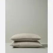 Ravello Pillowcase Pair - Bone | Standard, King or Euro Size gallery detail image