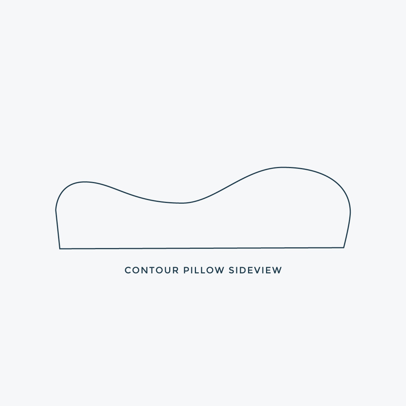 Contour Latex Down | Pillow gallery detail image