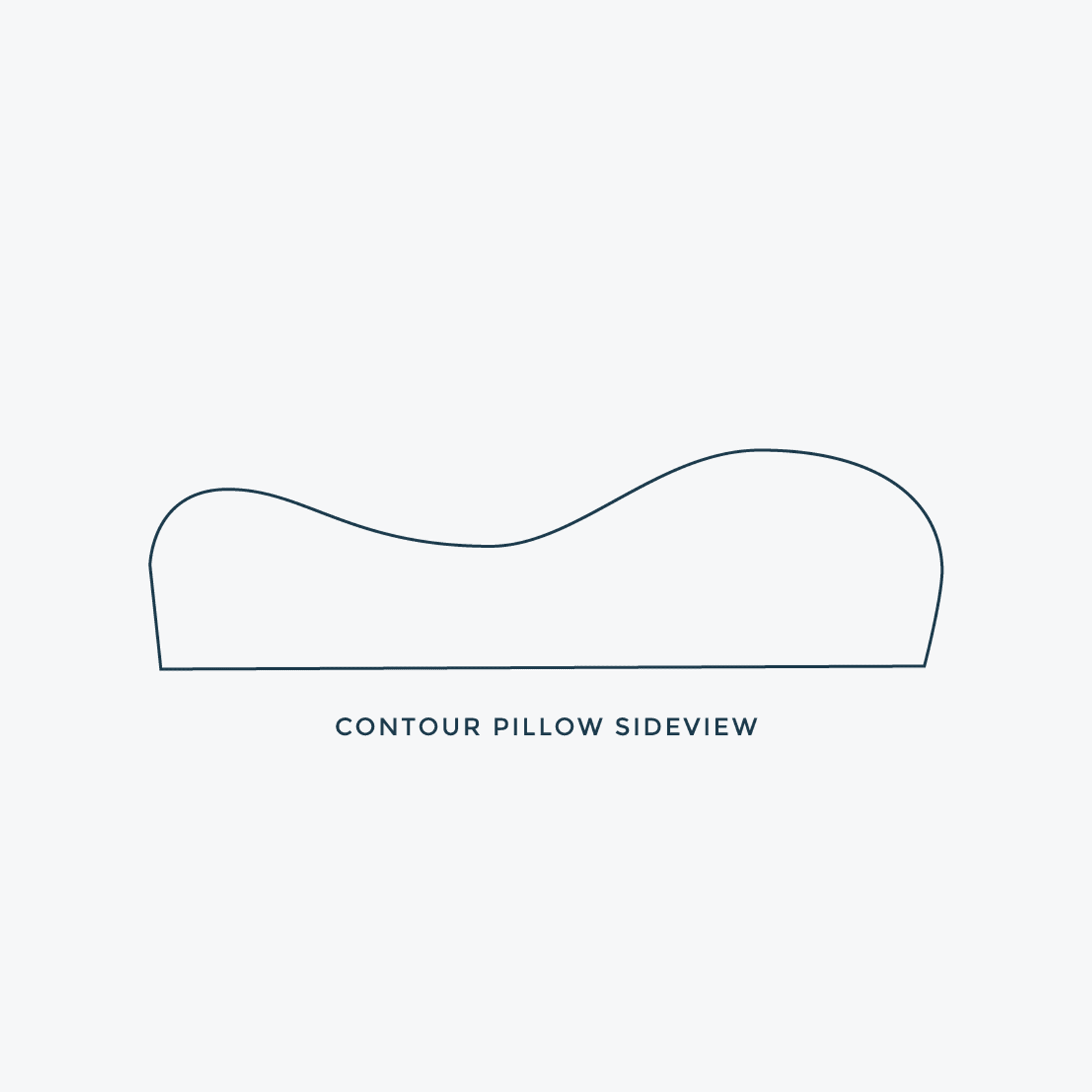 Contour Latex Down | Pillow gallery detail image