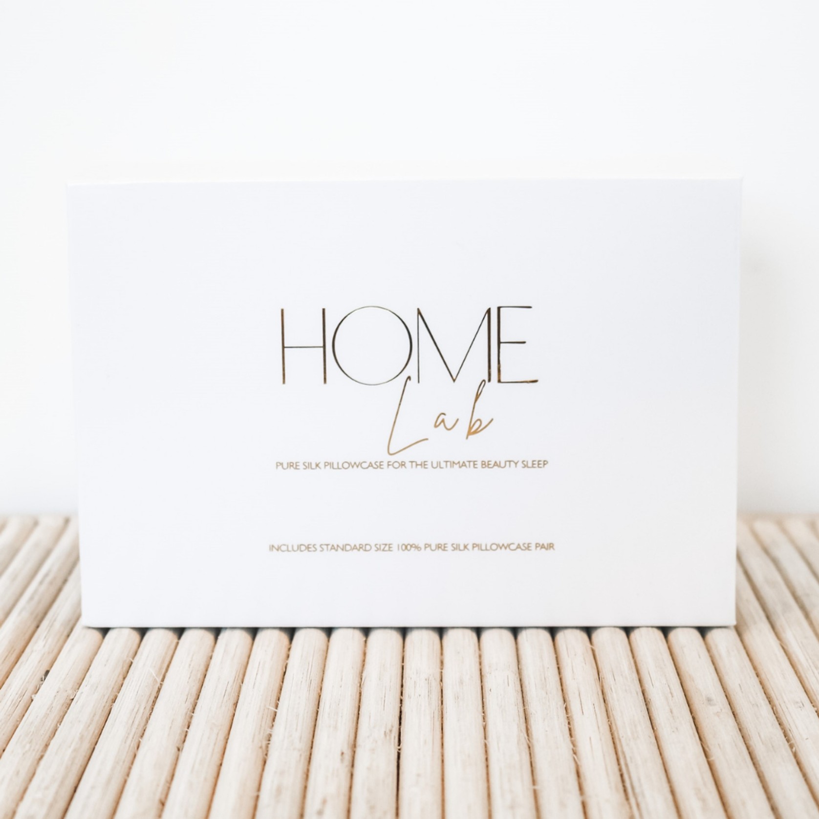 100% Pure Silk Pillowcase Pair - Milk gallery detail image