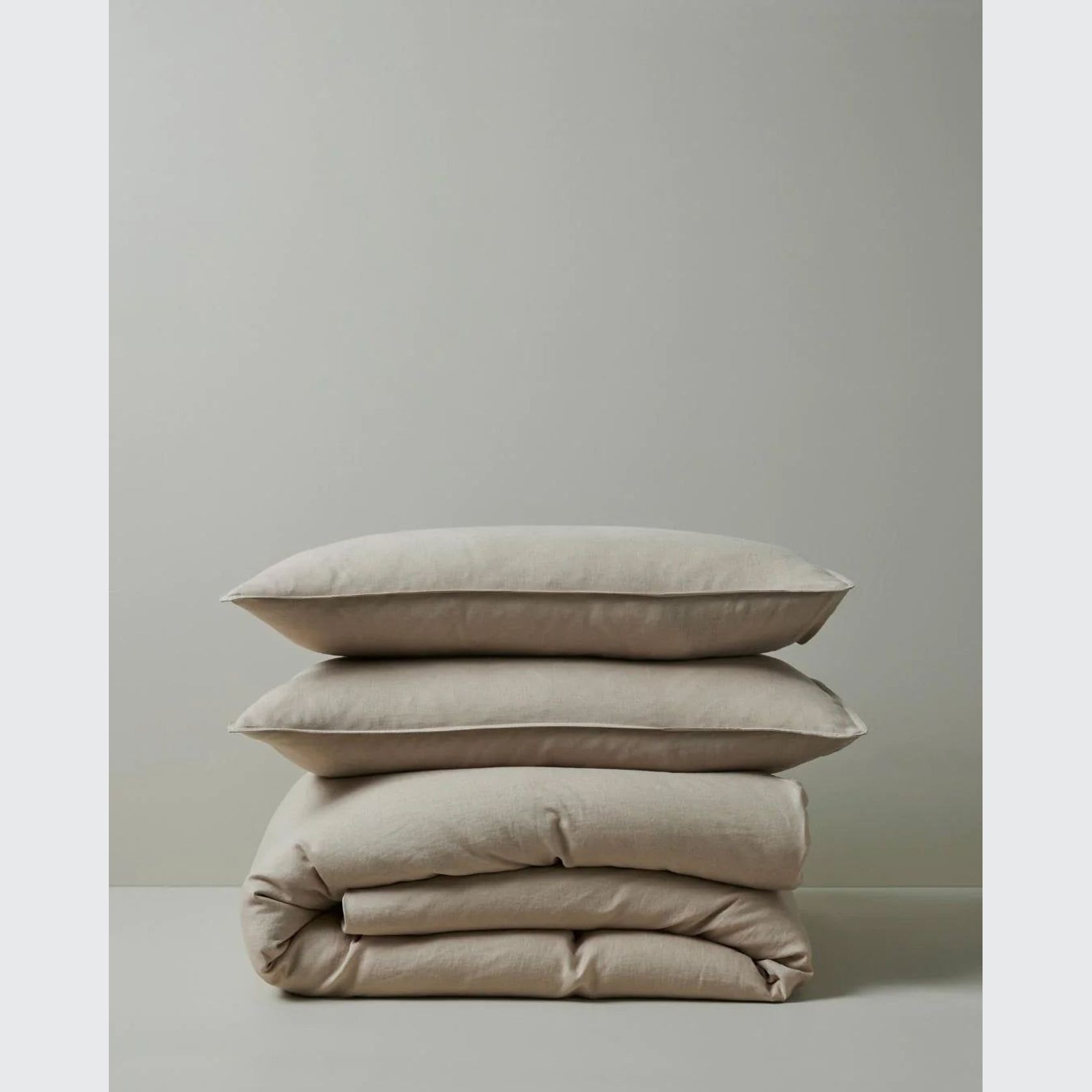Ravello Pillowcase Pair - Shell | Standard, King or Euro Size gallery detail image