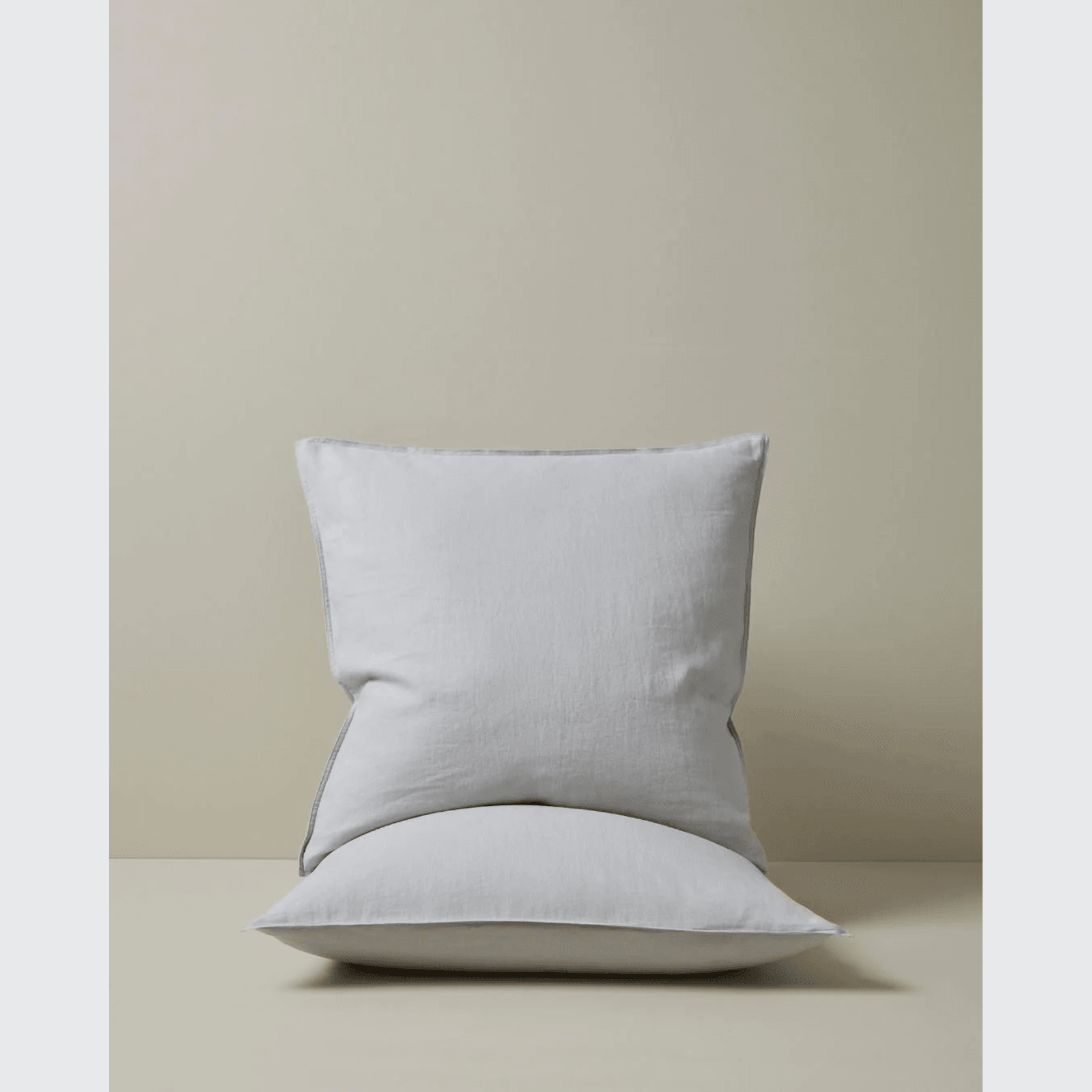 Ravello Pillowcase Pair - Silver | Standard,  King or Euro Size gallery detail image