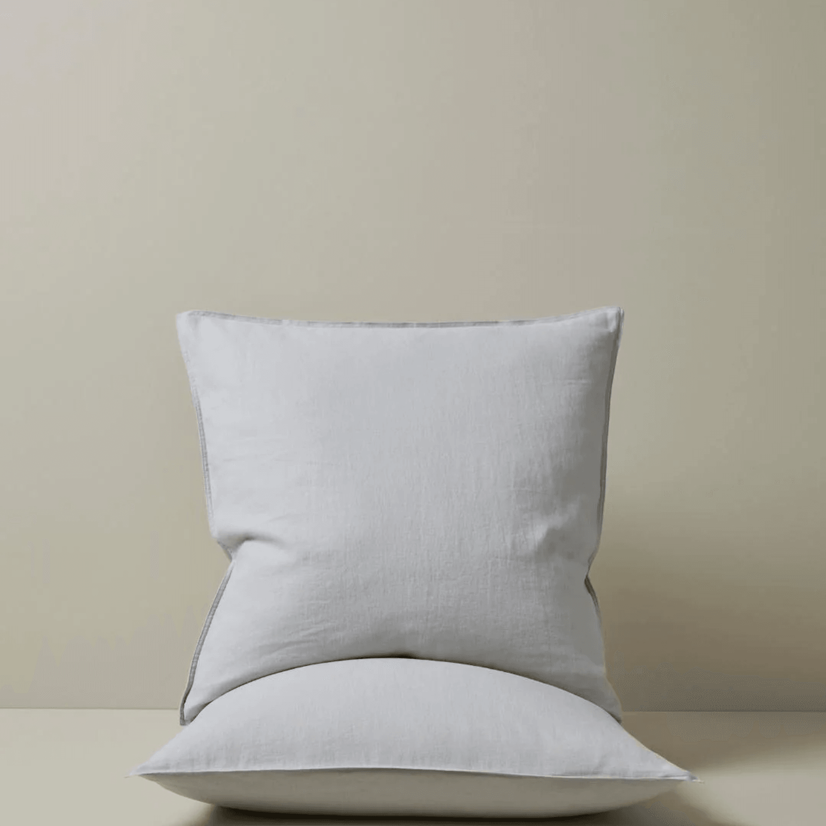 Ravello Pillowcase Pair - Silver | Standard,  King or Euro Size gallery detail image