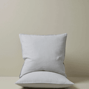 Ravello Pillowcase Pair - Silver | Standard,  King or Euro Size gallery detail image