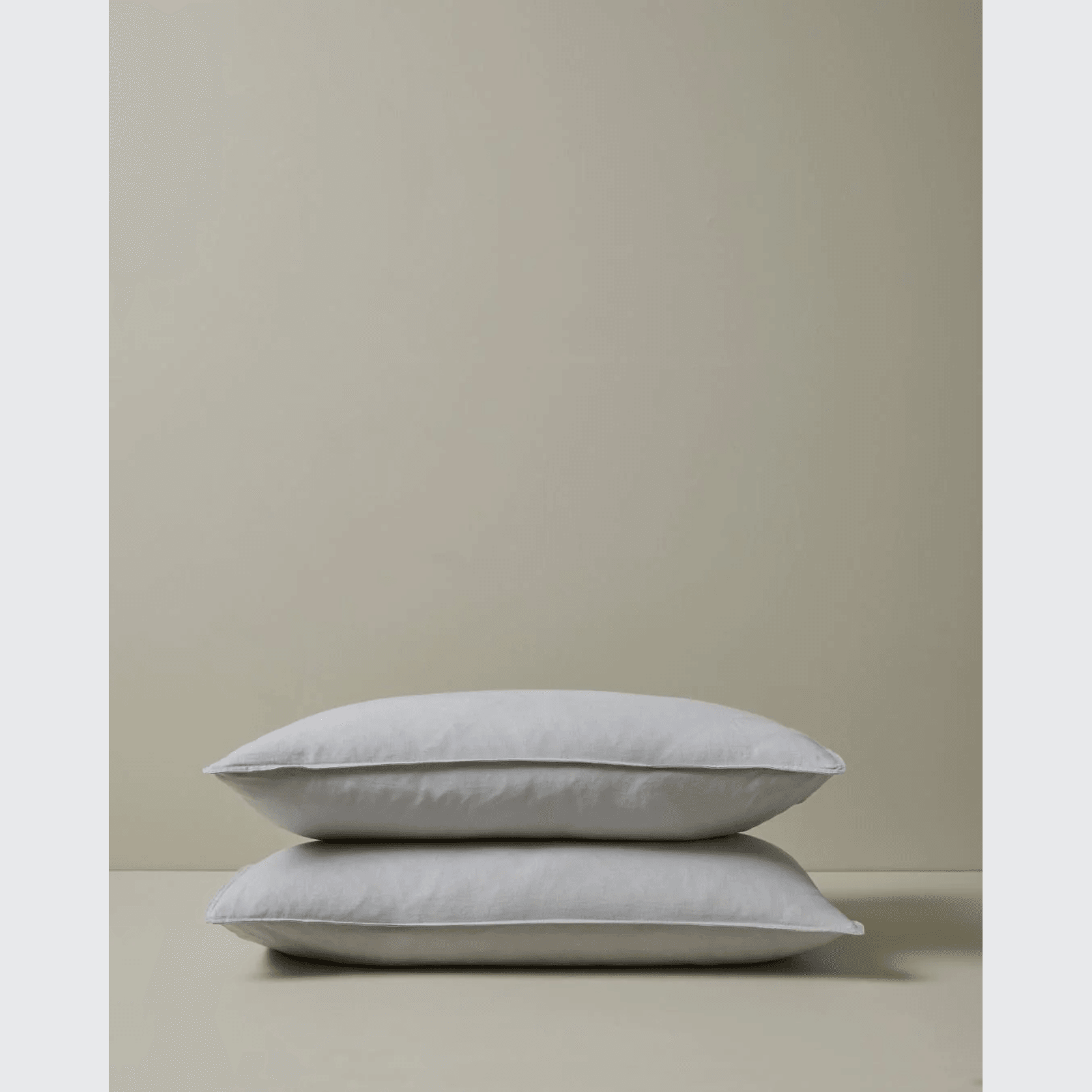 Ravello Pillowcase Pair - Silver | Standard, King or Euro Size gallery detail image