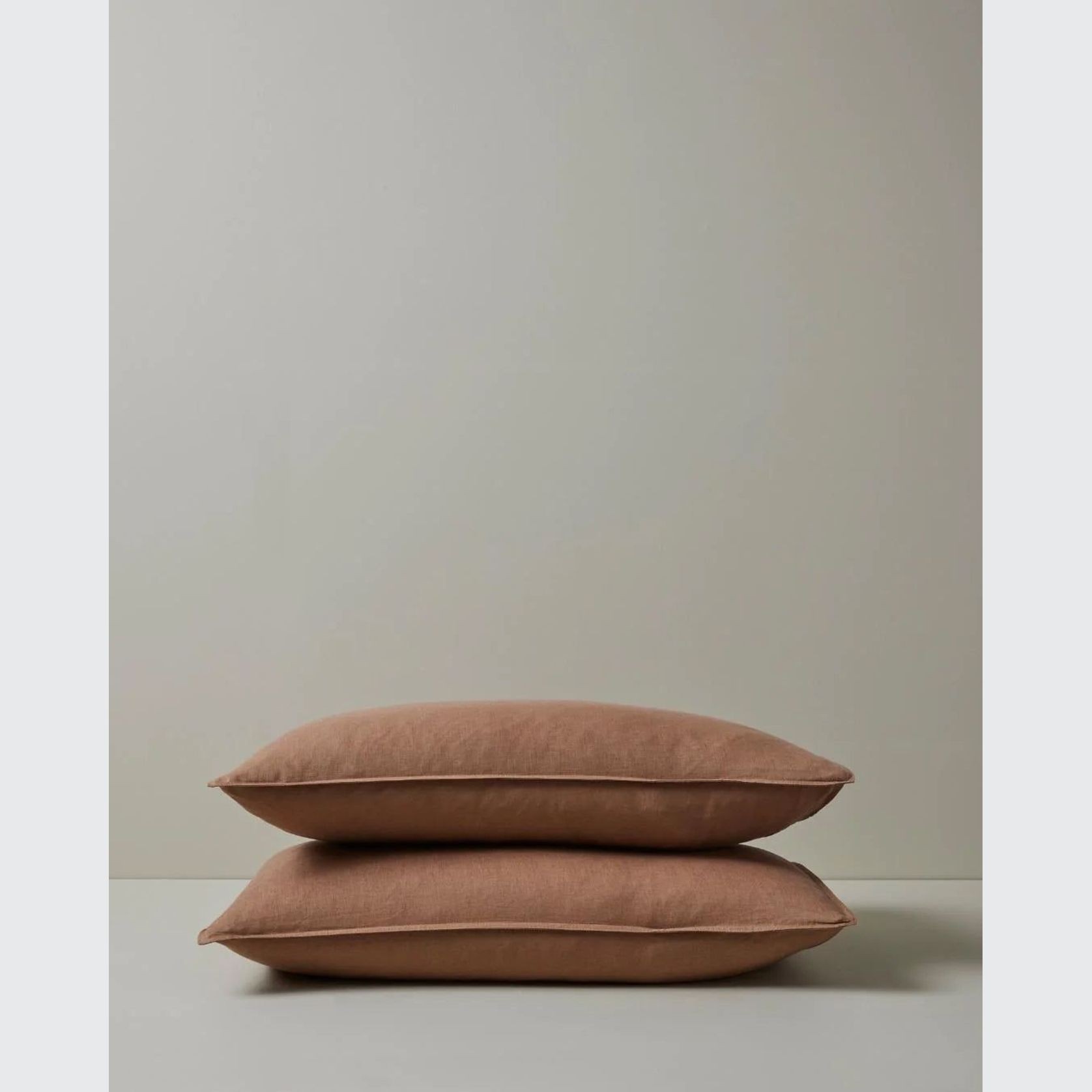 Ravello Pillowcase Pair - Biscuit | Standard, King or Euro gallery detail image