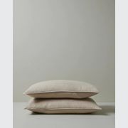 Ravello Pillowcase Pair - Shell | Standard, King or Euro Size gallery detail image