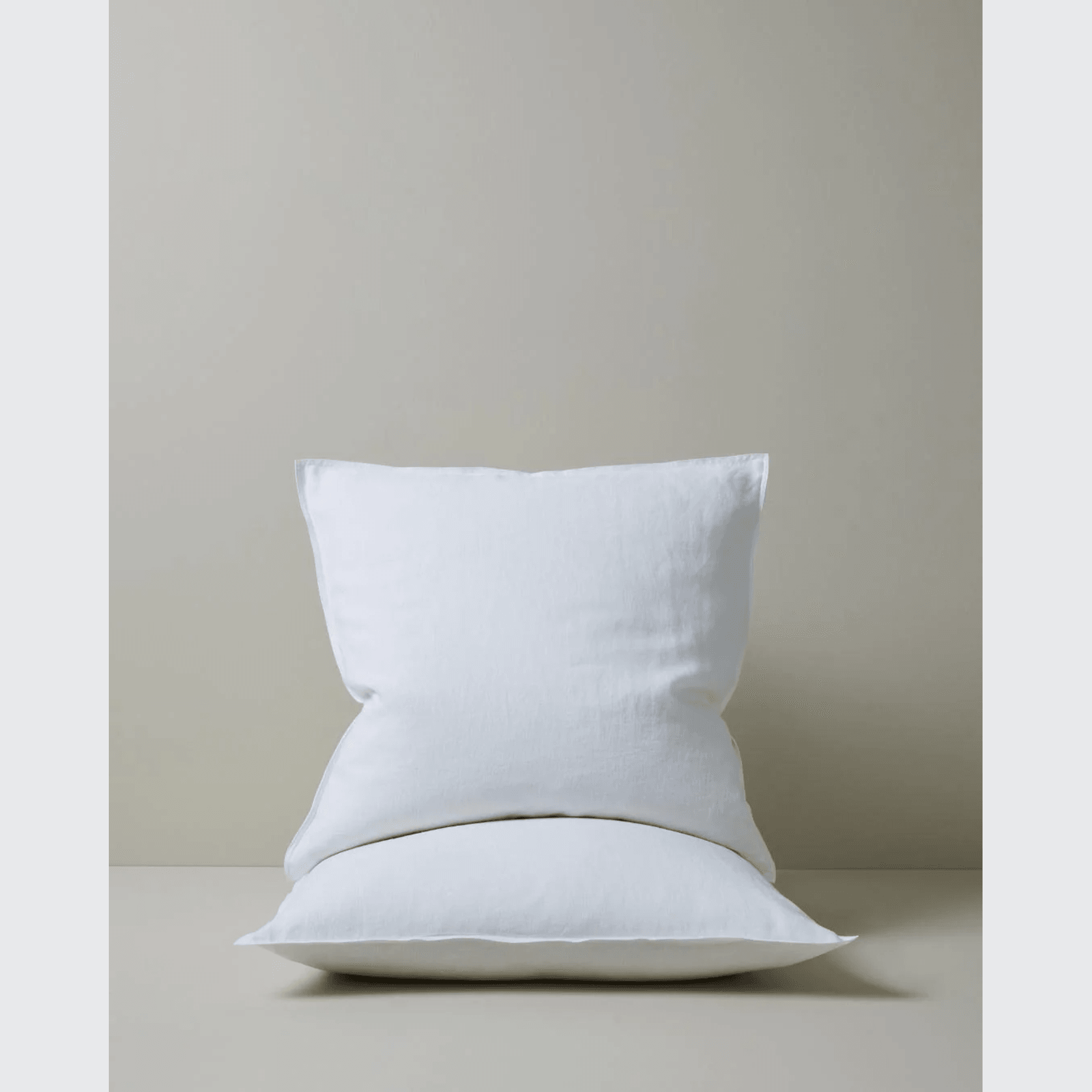Ravello Pillowcase Pair - White | Standard, King or Euro Size gallery detail image