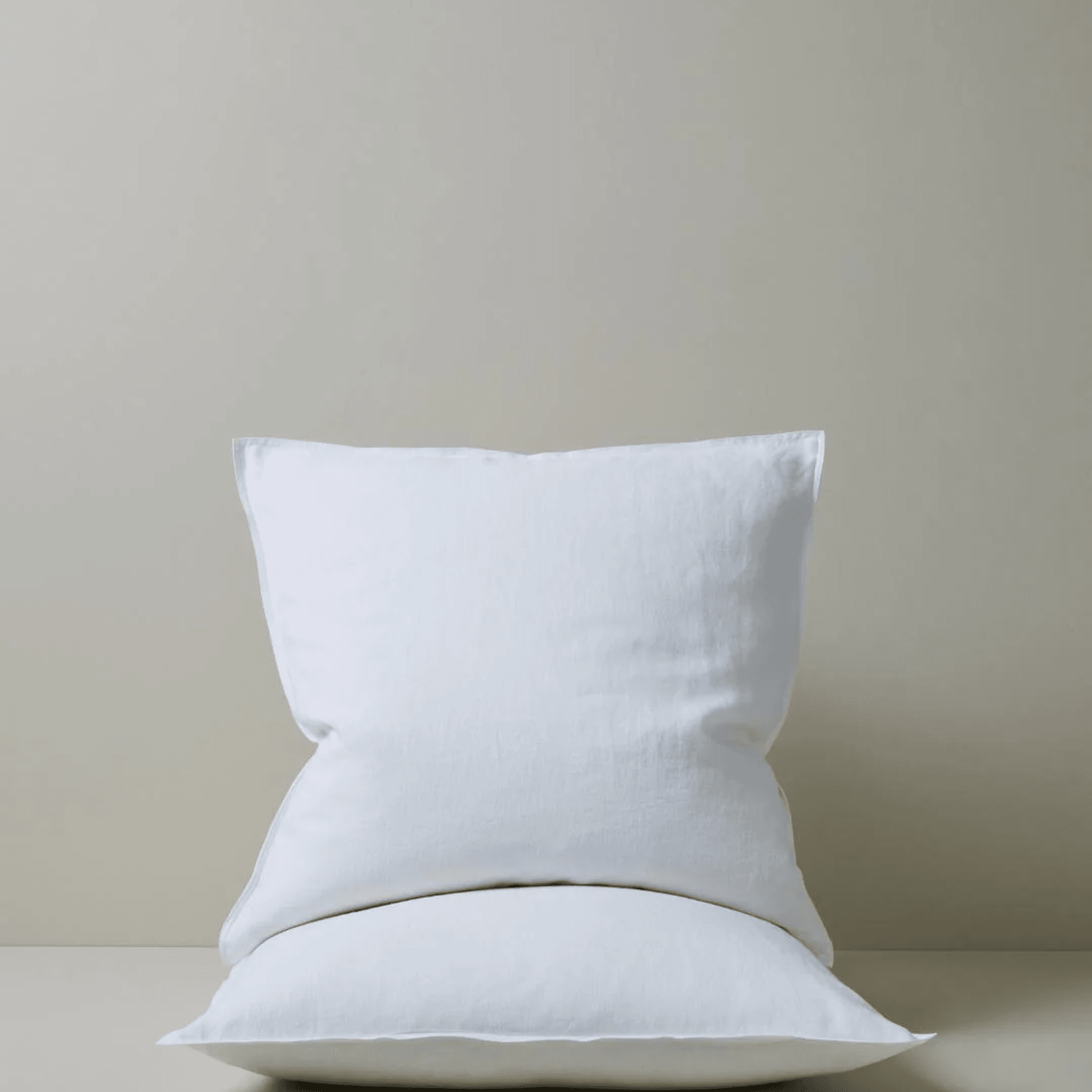 Ravello Pillowcase Pair - White | Standard, King or Euro Size gallery detail image