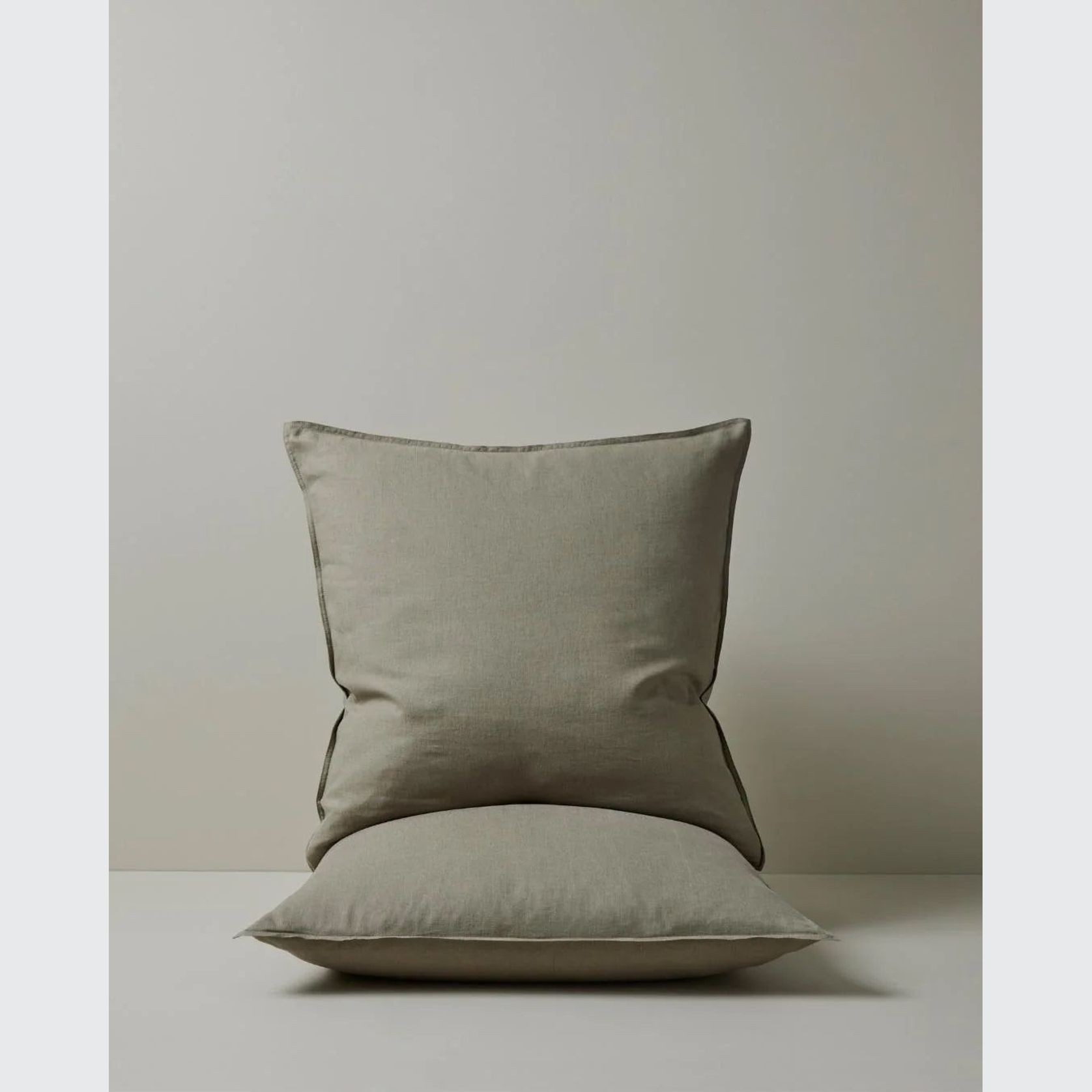 Ravello Pillowcase Pair - Caper | Standard, King or Euro Size gallery detail image