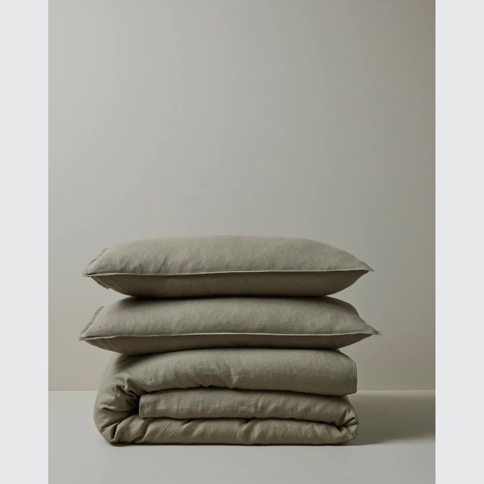 Ravello Pillowcase Pair - Caper | Standard, King or Euro Size gallery detail image