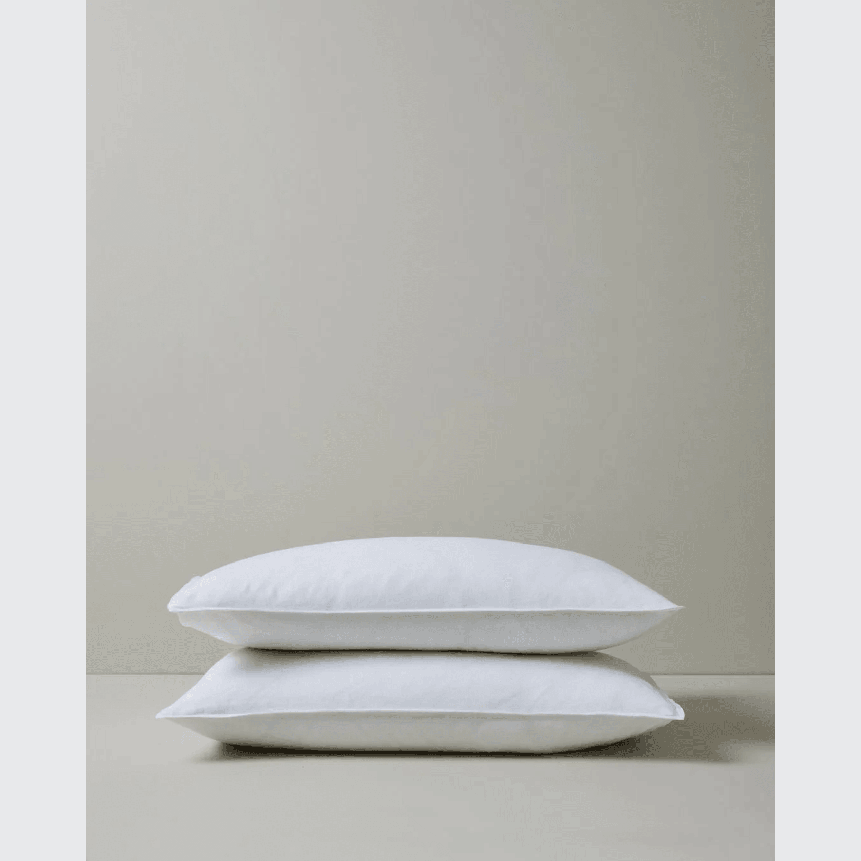 Ravello Pillowcase Pair - White | Standard, King or Euro Size gallery detail image
